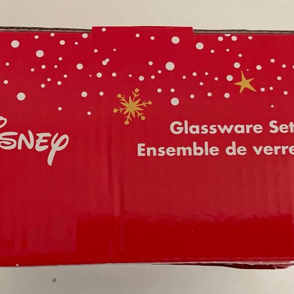 NIB- Disney Holiday Glassware Set - Picture 3 of 3